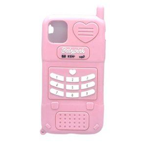 Danzel Silicone Case for iPhone 11 6.1",3D Pink Cute Cartoon Cover,Kawaii